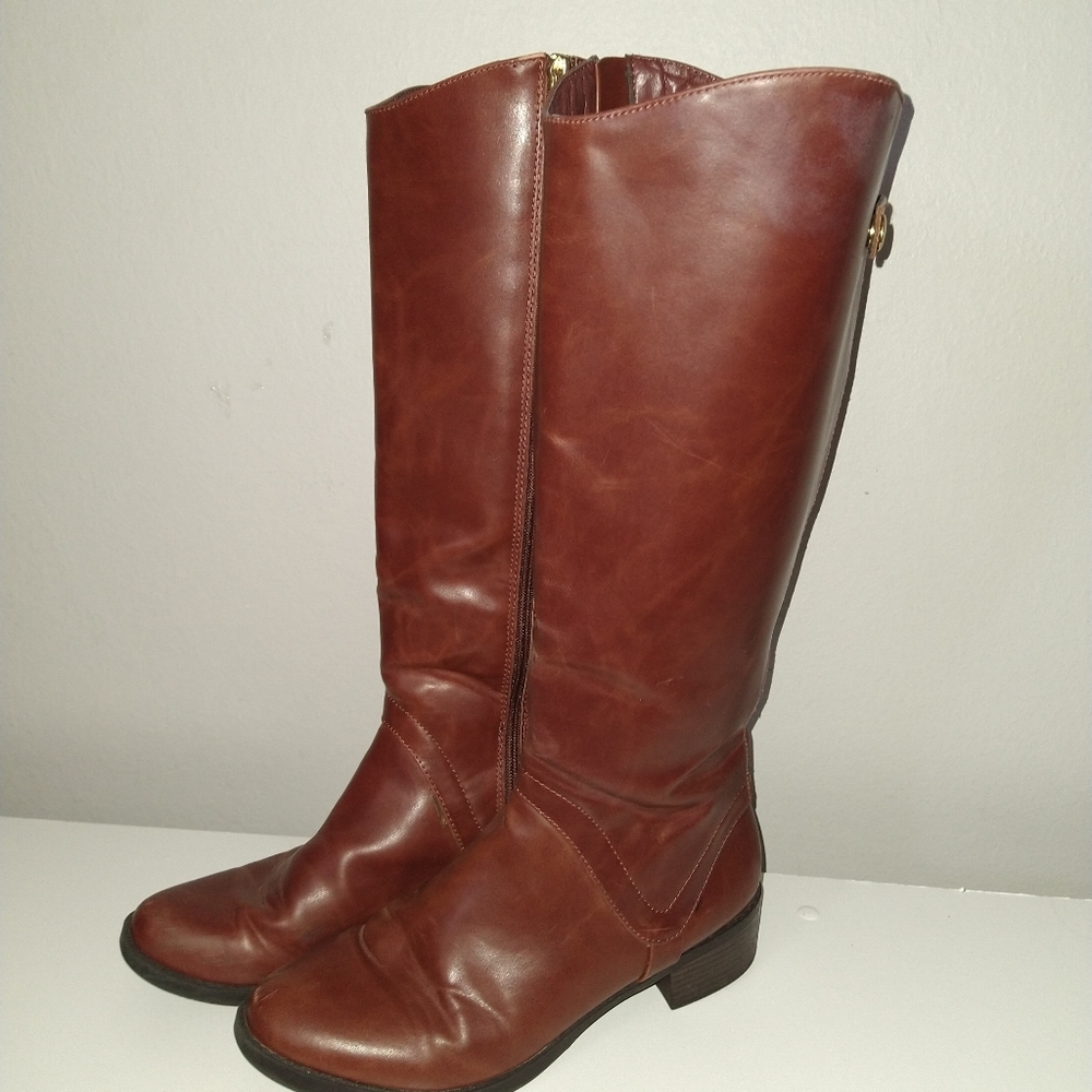Brown Target boots - Picture 2 of 4
